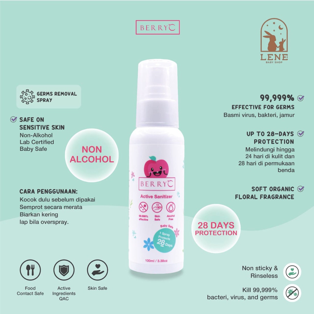 TEVO Berry C Active Sanitizer / BerryC / Hand Sanitizer / Fogging