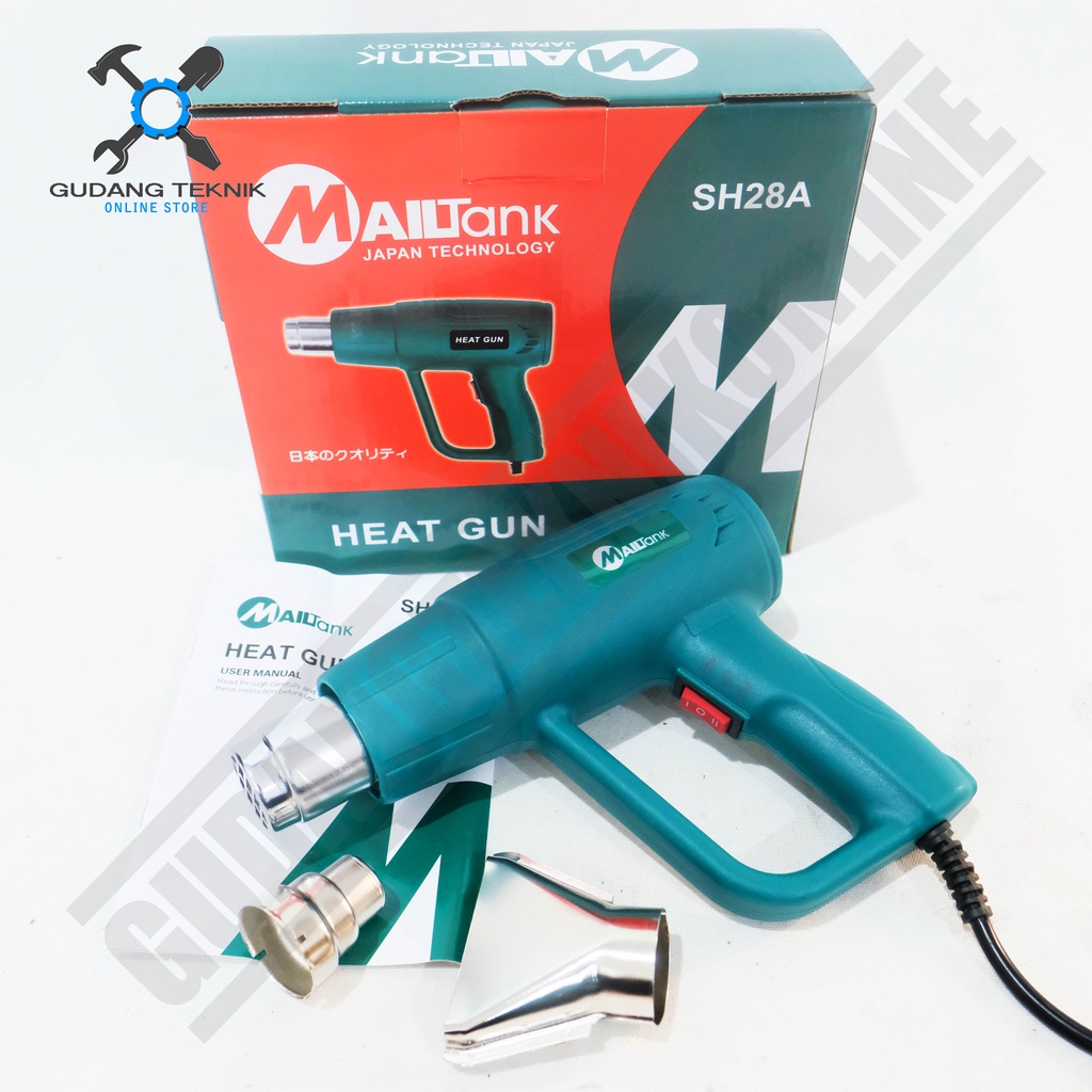 Mesin Heat Gun SH28A MAILTANK / Heatgun Hotgun Hot Air Gun SH 28A - Mesin Pemanas MAILTANK SH-28A