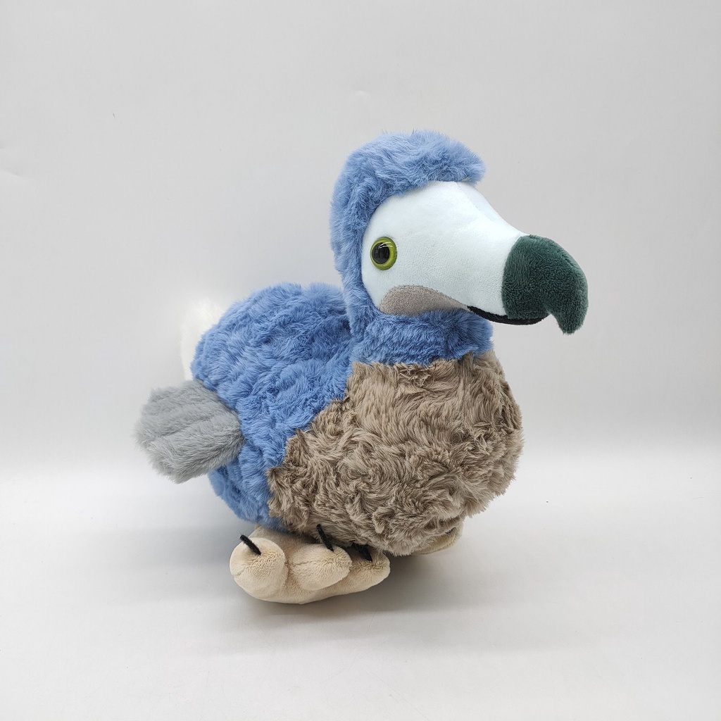 Mainan Mewah Dodo 7.8in Menggemaskan Blue Bird Boneka Hewan Lembut Untuk Anak Hadiah Natal Dekorasi Rumah