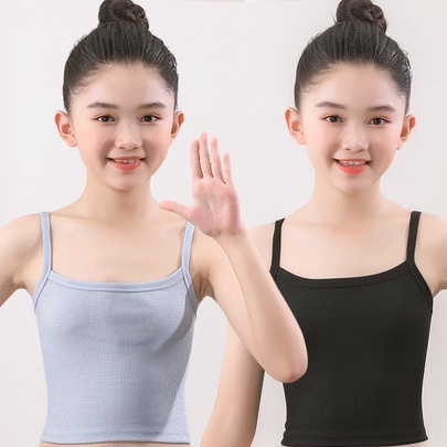 3SP | UWR76 Tanktop Crop Singlet Anak Kecil Fashion Korea Atasan Anak Remaja Perempuan