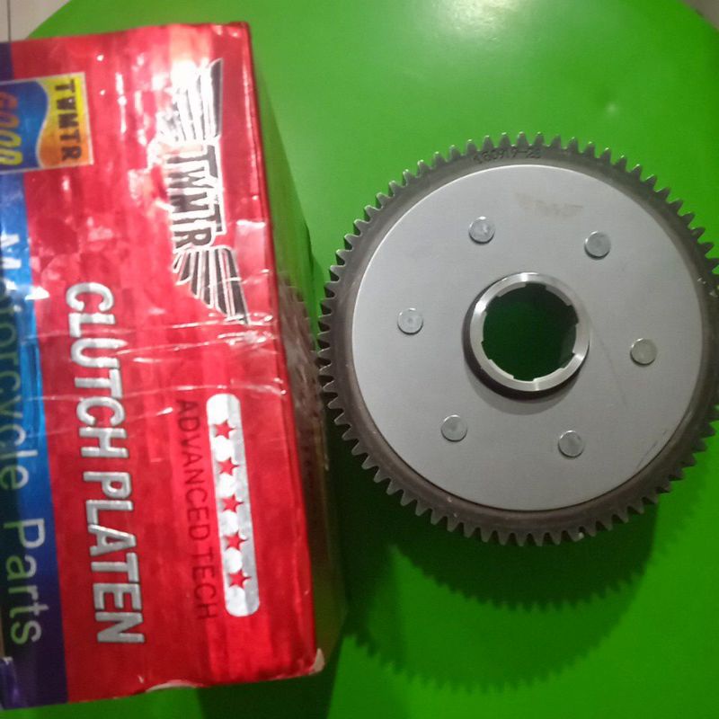 RUMAH MANGKOK KAMPAS KOPLING ISI 6 BAUT 6 SPAREPART MOTOR RODA TIGA VIAR KAISAR DLL