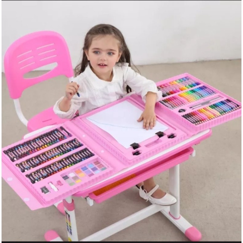 

krayon art set 208 Pcs pensil warna warni 208 pcs,TERMURAH.