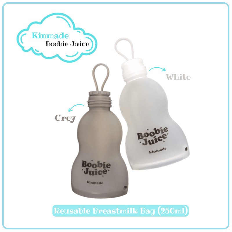 Kinmade Boobie Juice Reusable Breastmilk Bag | Kantong Botol Asi