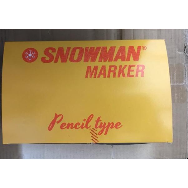 

spidol kecil snowman marker - pencil type