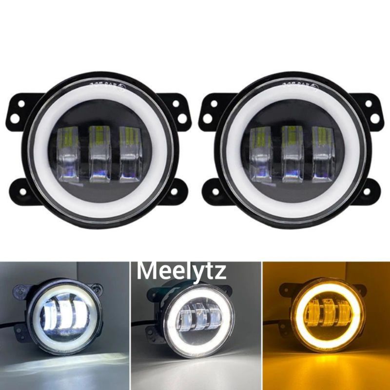 Lampu LED Foglamp Daymaker Fog lamp Angel aye putih kuning