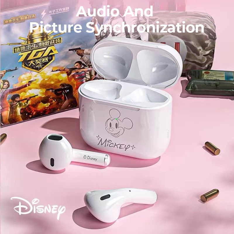 Disney Headset Bluetooth 5.3 HIFI Stereo HD Call in-Ear Earbuds Mickey/Minnie/Pooh Earphone