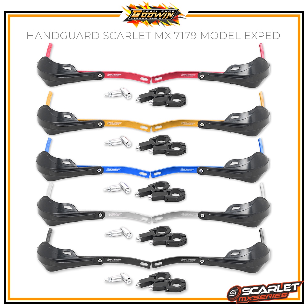 Handguard Trail Pelindung Tangan ACERBIS / SCARLET 7179 Model EXPEDITION