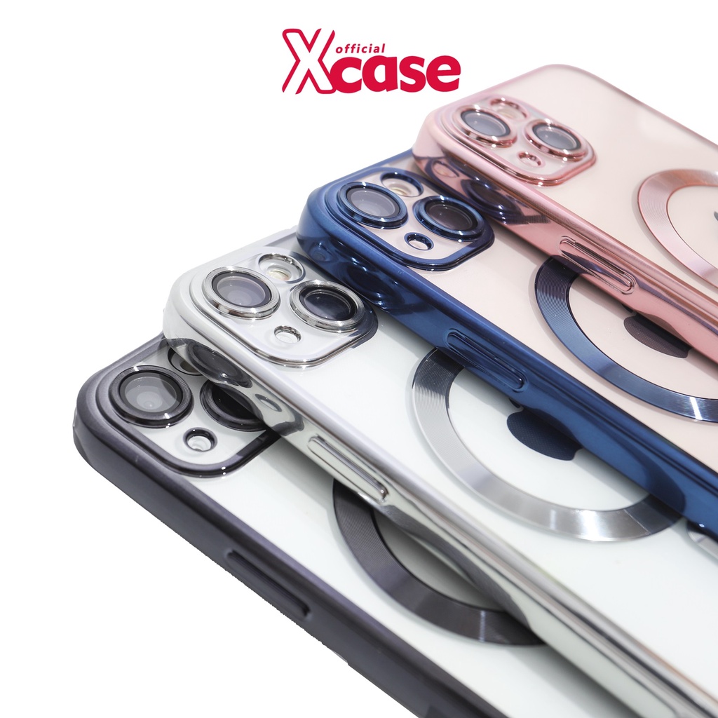 Clear Magsafe Electroplating For iPhone 7 8 PLUS XR X XS MAX 11 12 13 14 PLUS PRO MAX