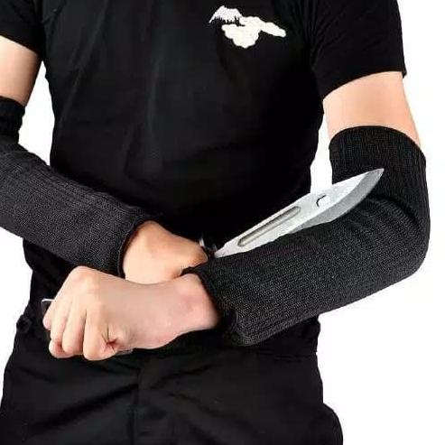 Sarung Tangan PANJANG Anti Begal Bacok Sobek Maling Alat JAGA DIRI