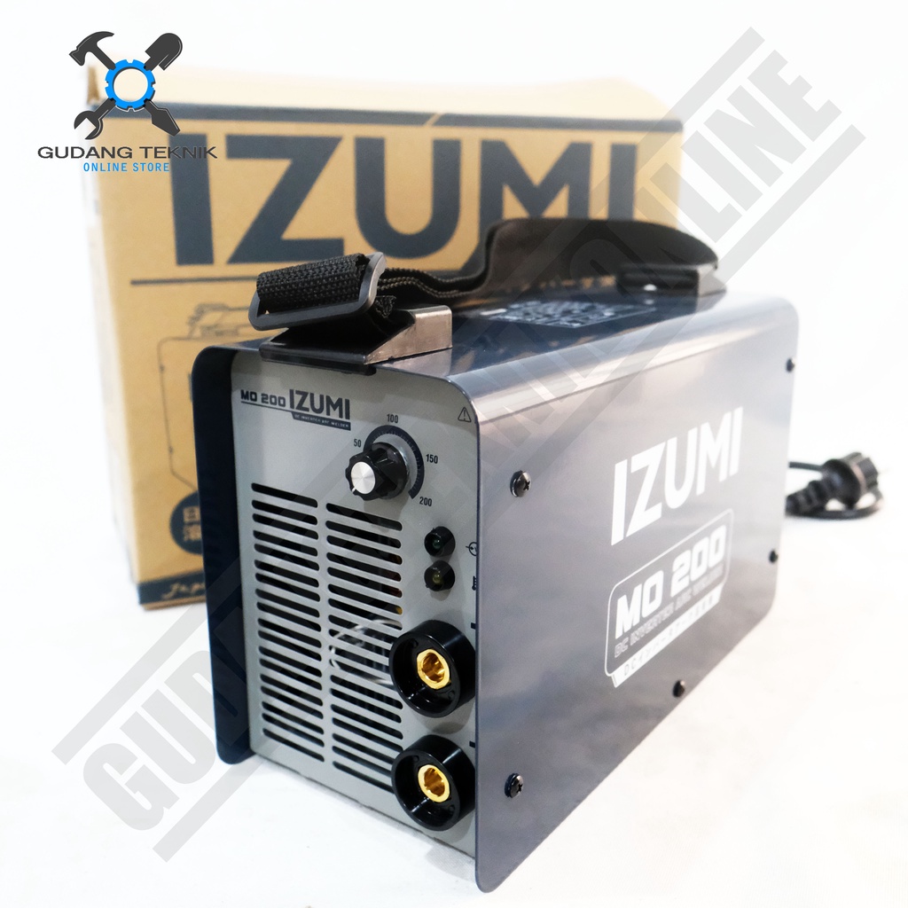 Mesin Las DC ARC IZUMI MO 200 / Mesin Inverter Trafo Travo Las MO-200 IZUMI - Inverter Welding IZUMI