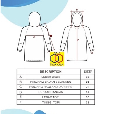 Jas Hujan Ponco Lengan Besar Tas Punggung Backpack Masuk Lentur Kuat Elastis