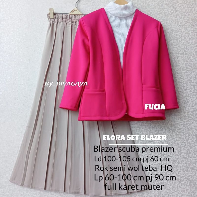 BLAZER SETELAN ROK