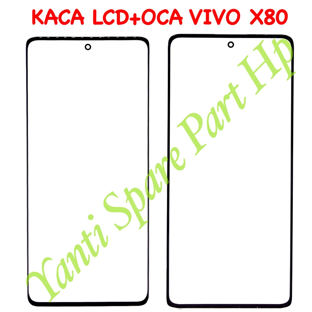 Kaca Lcd Plus Oca Vivo X80 Original Terlaris New