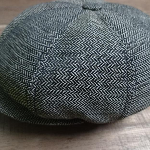 Topi Baret Pria Retro Fashion / Topi Newsboy Cap Pria / Topi Sutradara - Hitam, S
