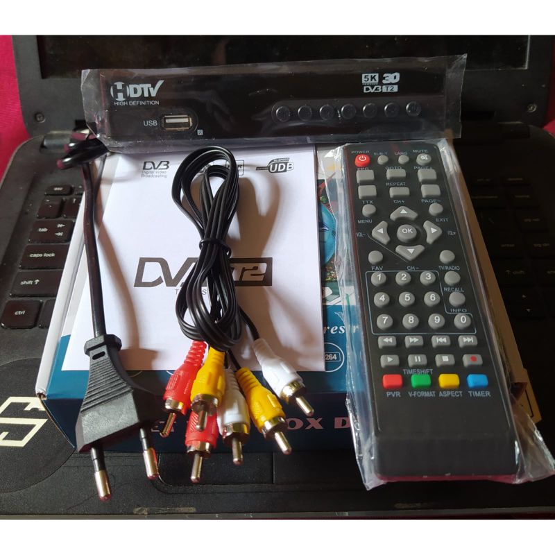 [COD] STB DVB T2 HDTV / SET TOP BOX HDTV DVB-T2 / PENERIMA SIARAN TV DIGITAL / BISA KE TV TABUNG