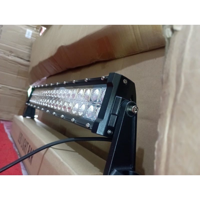 LED bar 2 dan 3 baris  warna putih pekat lampu sorot Ledbar light spot light 57cm..80cm..105cm  sinar putih pekat