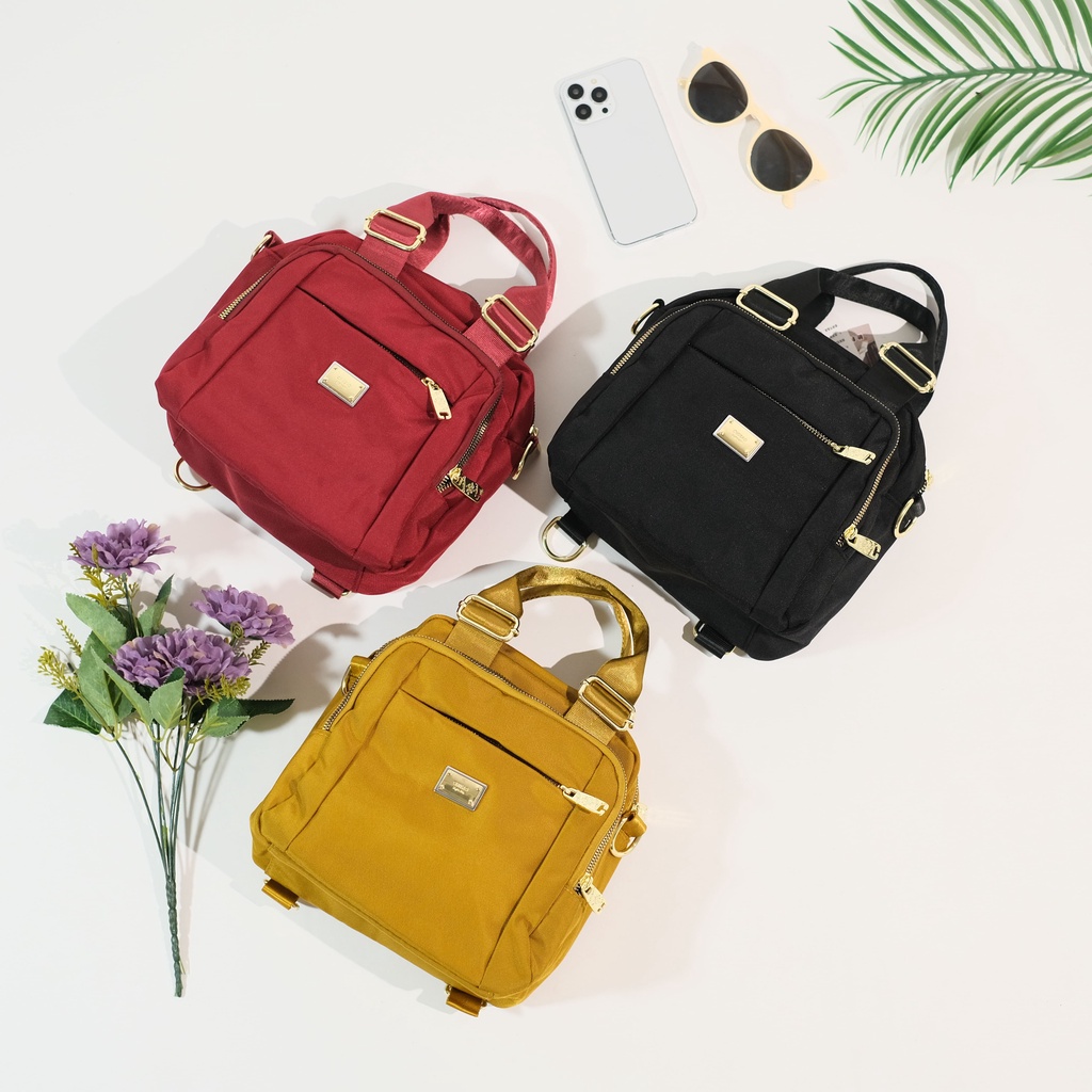 Tas Chibao Selempang Wanita Tas Slempang Original 3in1 Ransel Slingbag Sling Bag Fashion premium 0813