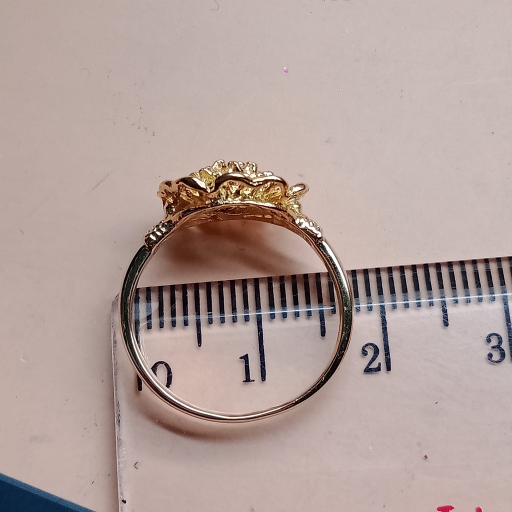 Cincin emas 17K - 2.55 gr kadar 750 - 3954