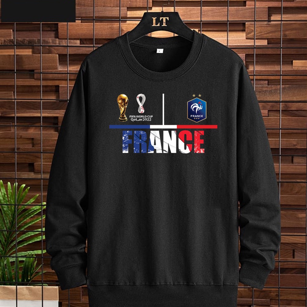 SWEATER PRIA / WANITA /UNISEX EDISI KHUSUS PIALA DUNIA 2022 FRANCE