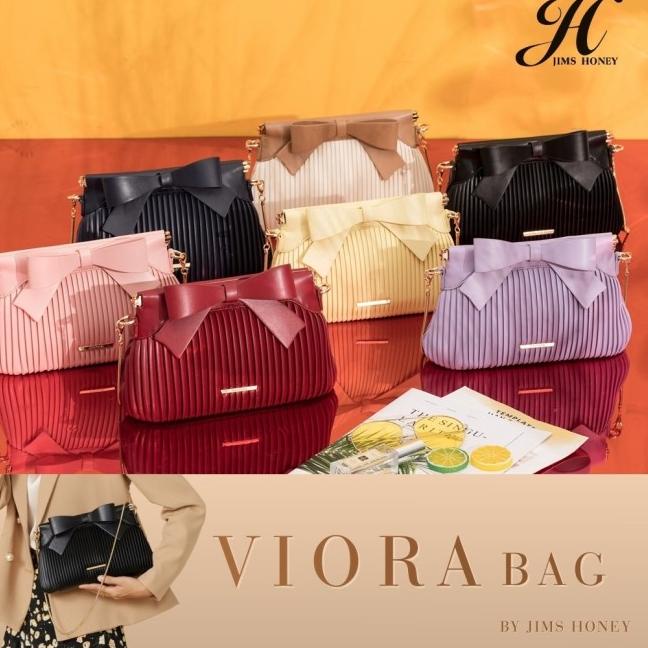 JH VIORA BAG (BOX EXCLUSIVE) - Tas Selempang JIMS HONEY ORI JIMSHONEY - RED