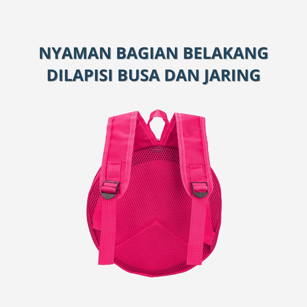 TAS RANSEL ANAK LAKI LAKI DAN PEREMPUAN BACKPACK SEKOLAH TAS DONAT