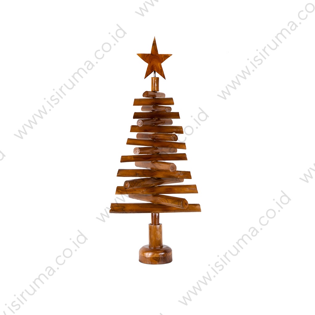 Hiasan Natal Pohon Natal Kayu Christmas Tree High - Isiruma