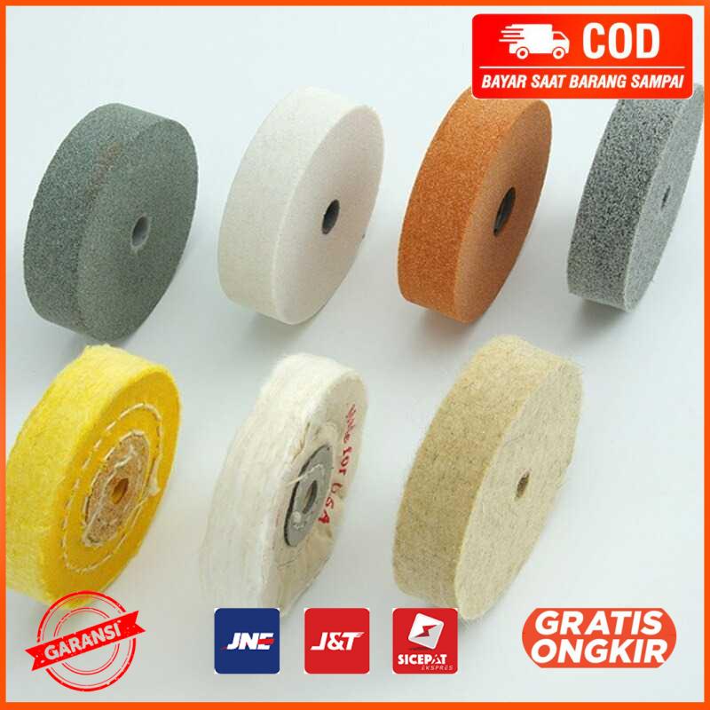 Pad Poles Buffing Pad Polishing Wheel 75 mm untuk Bor AHC710