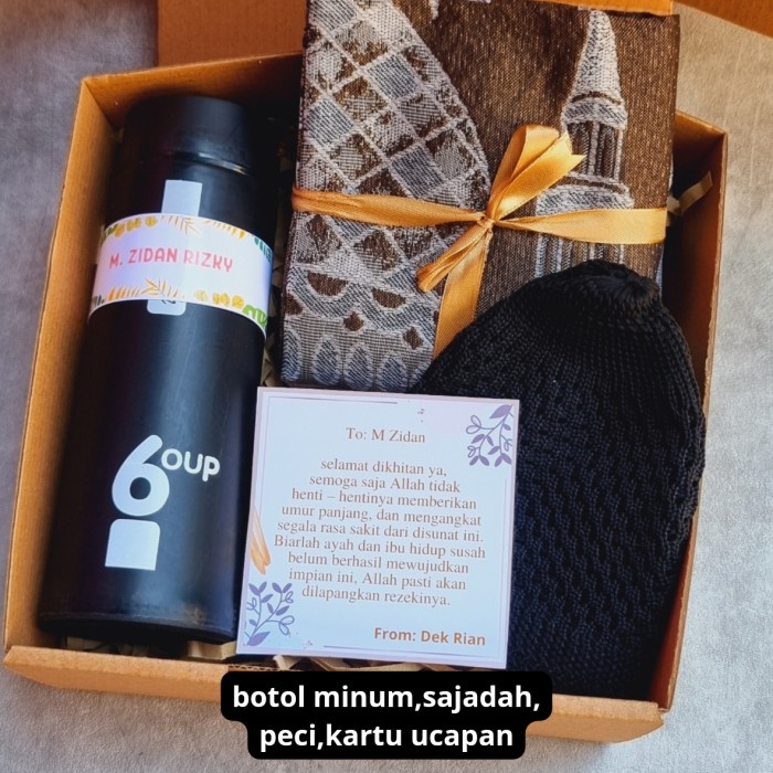 (COD) Hampers Anak Cowok / Kado Khitan / Hadiah Khitanan / Hadiah Sunatan - PAKET HEMAT