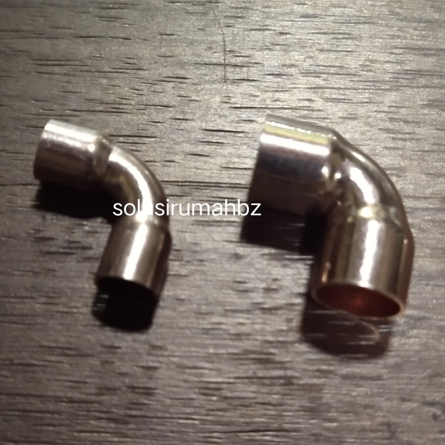 knee tembaga elbow pipa copper pipe sambungan fiting selang fitting