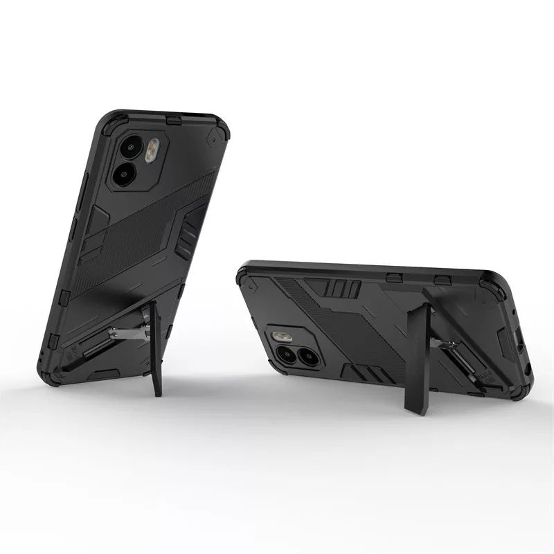 Case Xiaomi Redmi A1 Hardcase Armor Kick Stand Bibercas