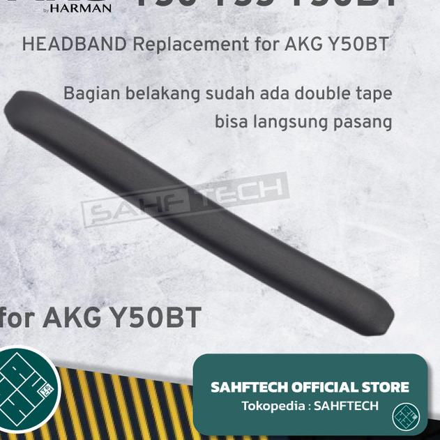 Earpad AKG Y50 Y55 Y50BT Ear Pad Foam Ear Cup Cushion Bantalan - Headband Y50