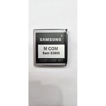 Battery Batere Batre Baterai Double Power Mcom Samsung C3110 S3600 G600 S3600i AB533640CU