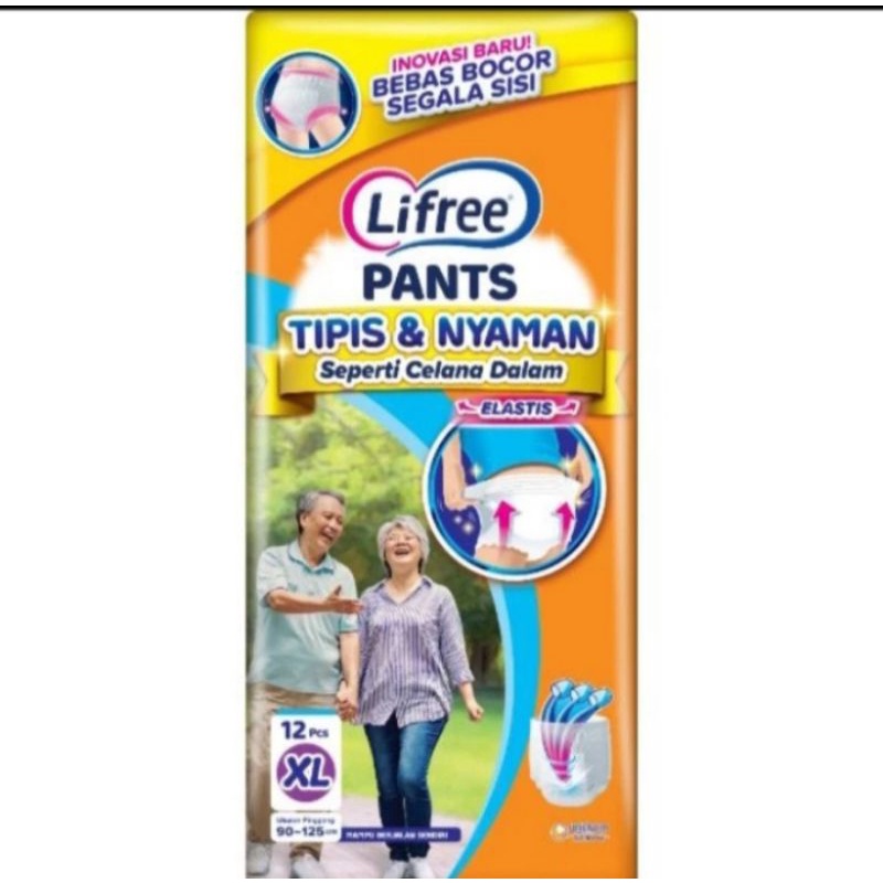 Lifefree Popok Celana Dewasa XL