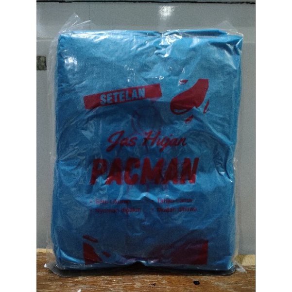 Jas Hujan Plastik HDPE Stelan (  Jaket Celana )ekonomis 1 Lusin atau 12 pcs