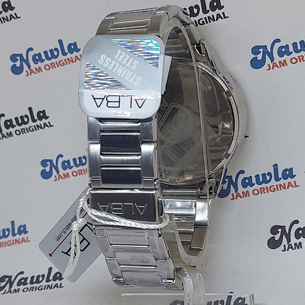 Alba Quartz AS9575X1 Blue Hands - Jam Tangan Pria AS9575