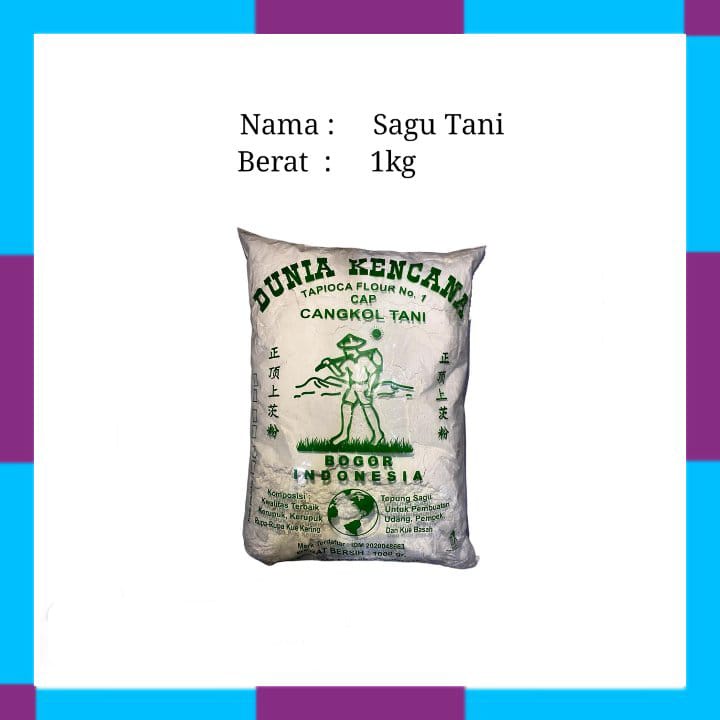 

Tepung Tapioca Cap Cangkol Tani 1kg | Bekasi