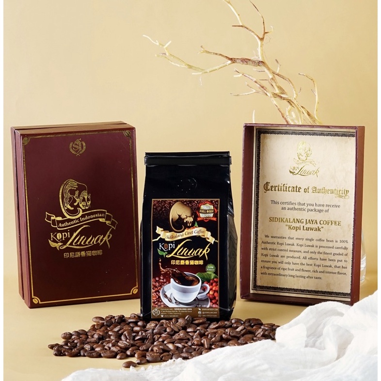 

Kopi Luwak Ternak Sidikalang ASLI 250GR