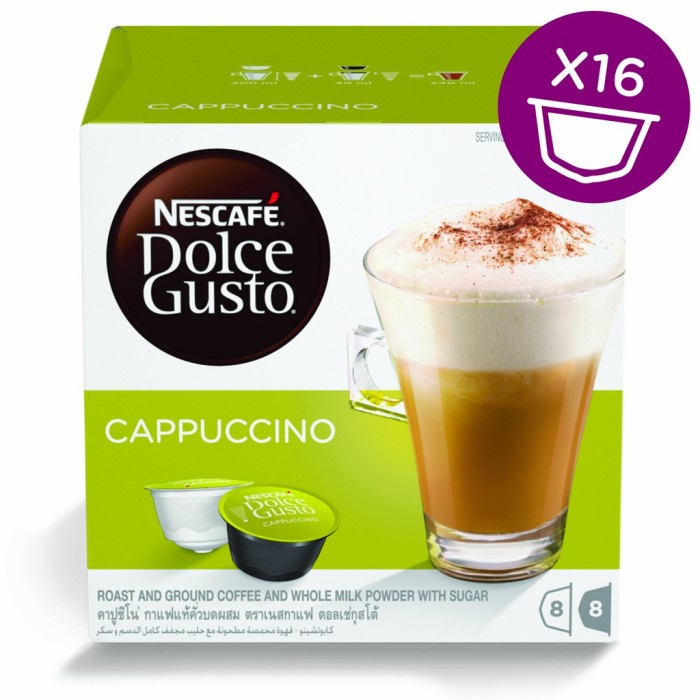 

PROMO NESCAFE DOLCE GUSTO CAPPUCCINO - CAPSULE ORIGINAL