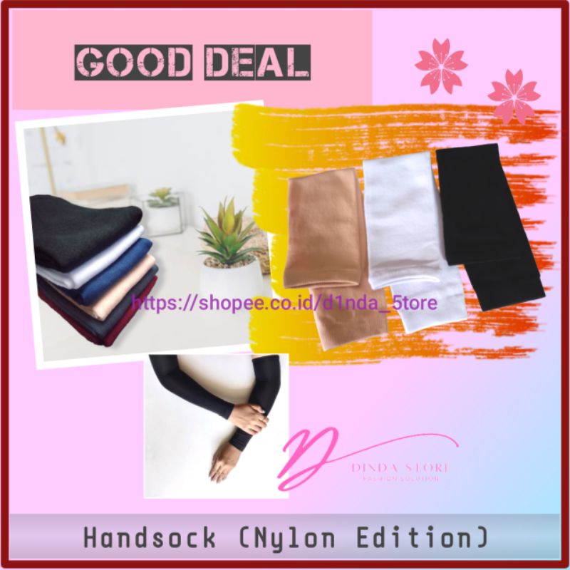 Manset Anak Remaja Dewasa Tangan Pria Wanita Handsock Nylon Deker Style Mangset Gamis Fashion Banjar