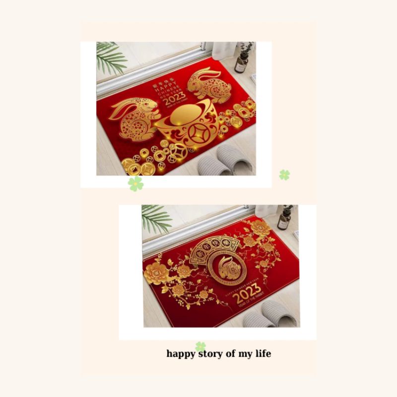 Jual Keset Kaki Imlek 2023 Kelinci Anti Selip Dekorasi Alas kaki