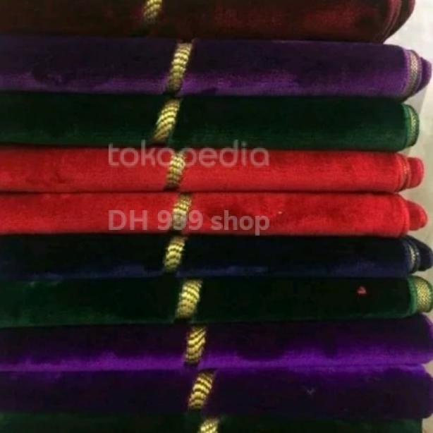 SAJADAH TURKEY POLOS TEBAL