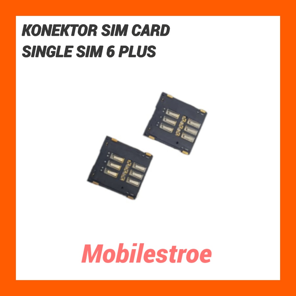 FLEXIBLE KONEKTOR SIM CARD SINGLE SIM 6 PLUS