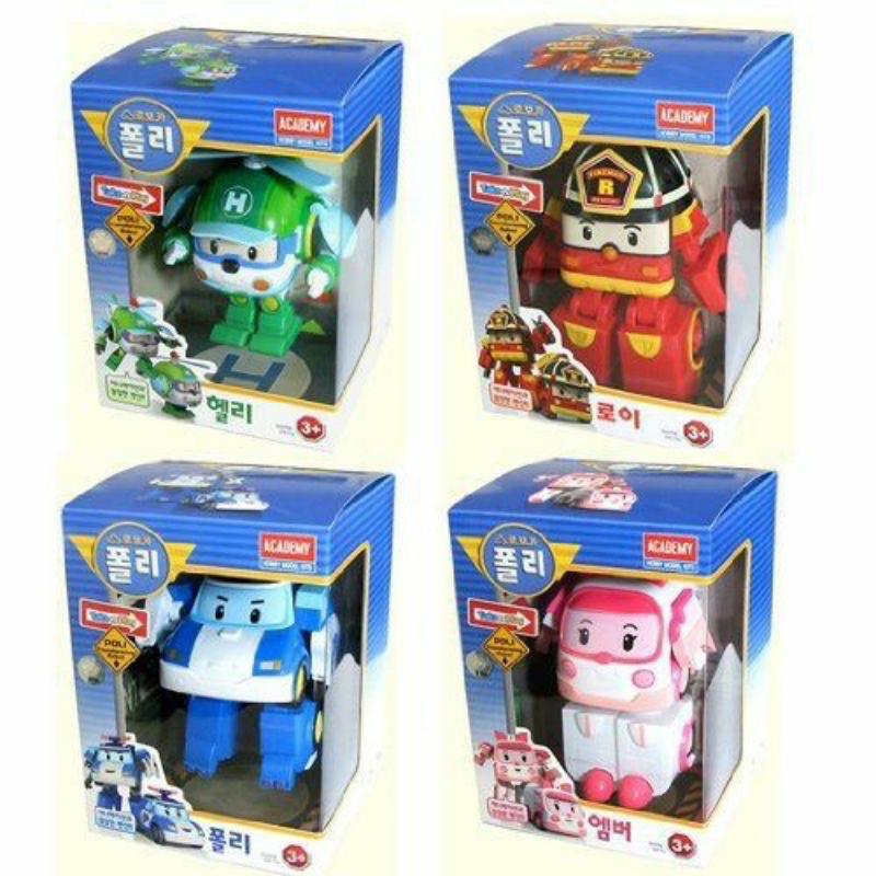 Klc Mainan Robot Poli Helly Robocar poli Robot Poli