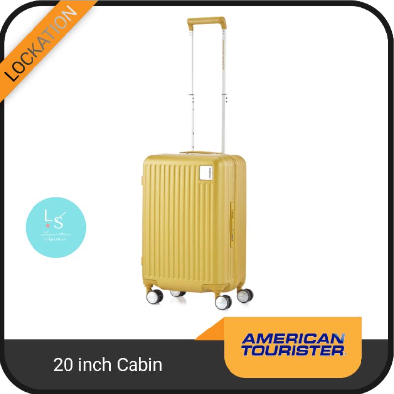 koper 20 inch American tourister lockation