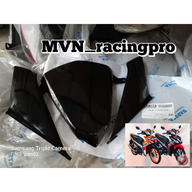 Cover visor tameng kepala batok depan HONDA BLADE NEW / 125 semua warna Kualitas terjamin bahan teba