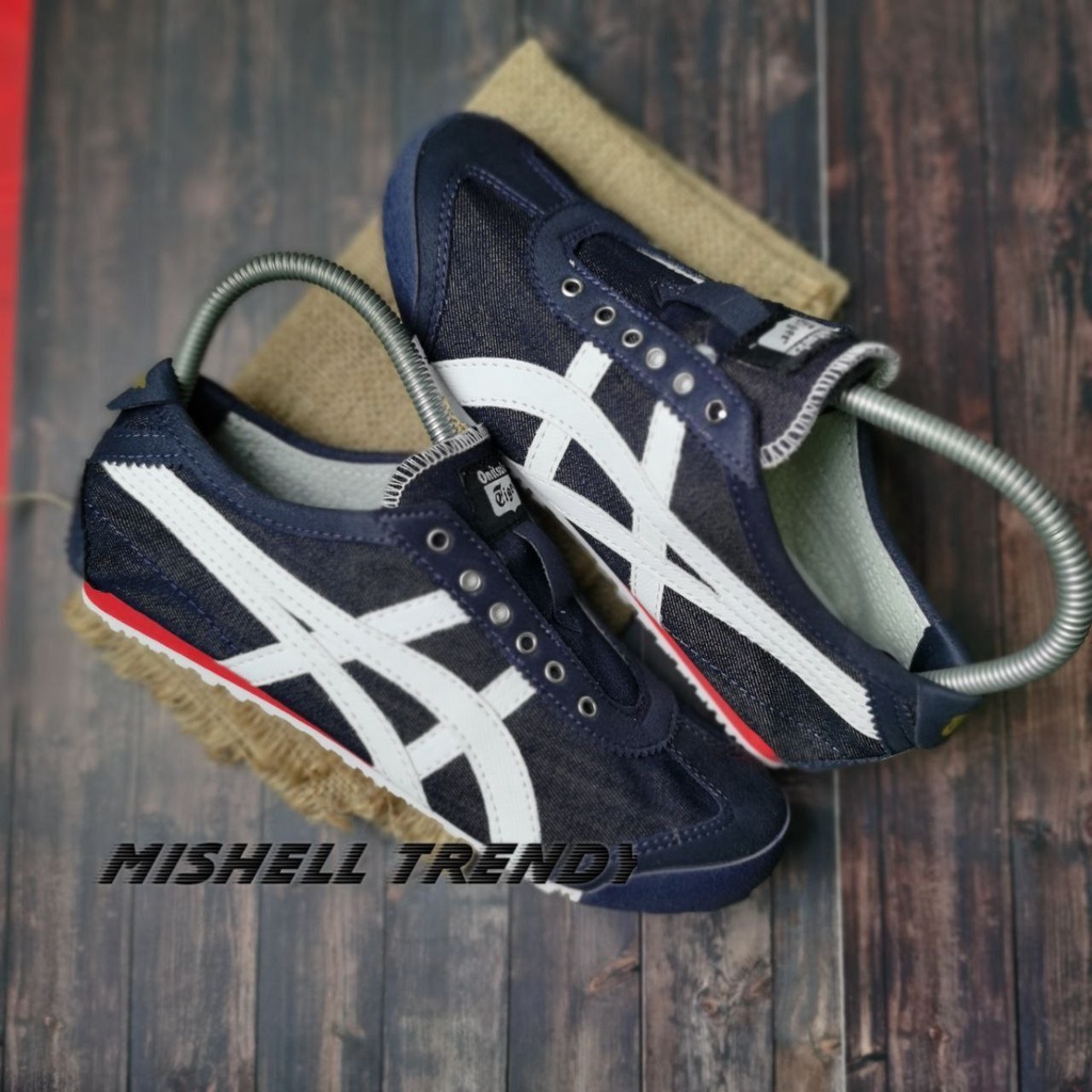 Premium Sneakers Sepatu tanpa tali wanita / laki-laki ONITSUKA SLIP ON
