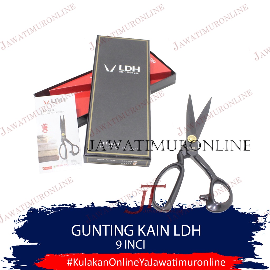 Gunting Kain LDH 9&quot; LDH 225