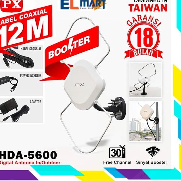 PX Antena TV digital indoor outdoot HDA-5600/ antenna TV PX HDA5600