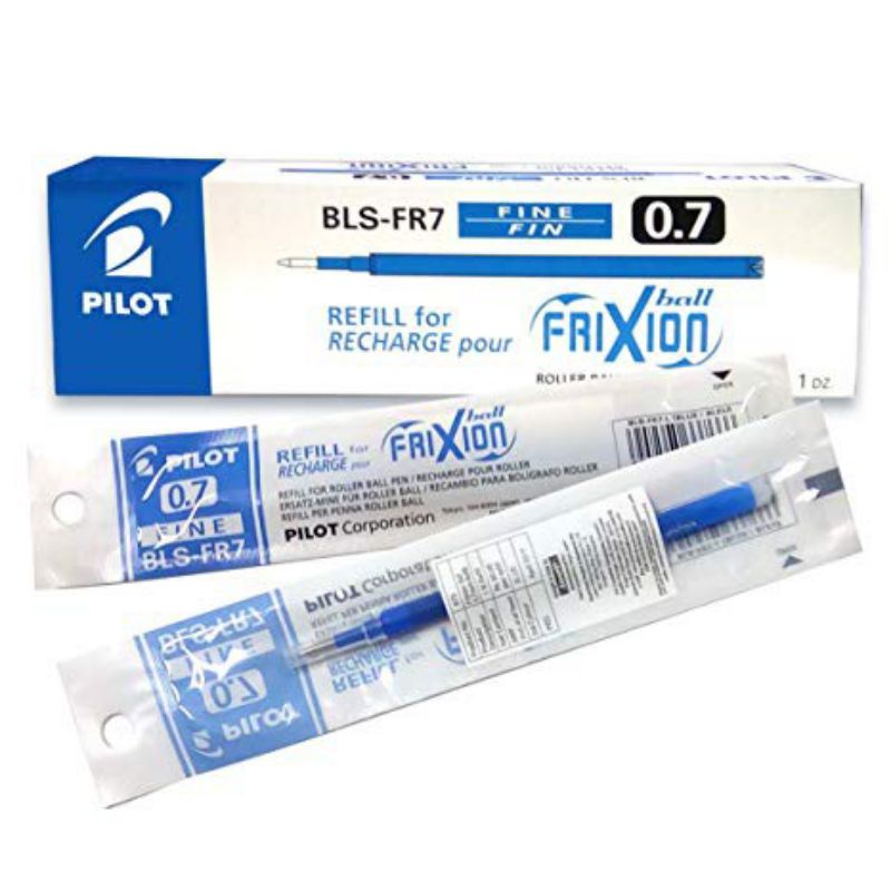 

HJK Refill/Isi ulang Pulpen Pilot FriXion 0.5/0.7mm ( 1ktk/12pcs )