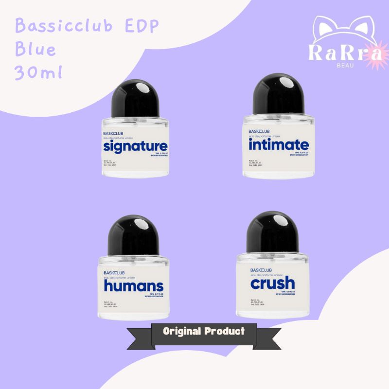 [PROMO] PARFUME EDP BASICCLUB BLUE SERIES BPOM TAHAN LAMA 30 ML GEAMOORE MINYAK WANGI